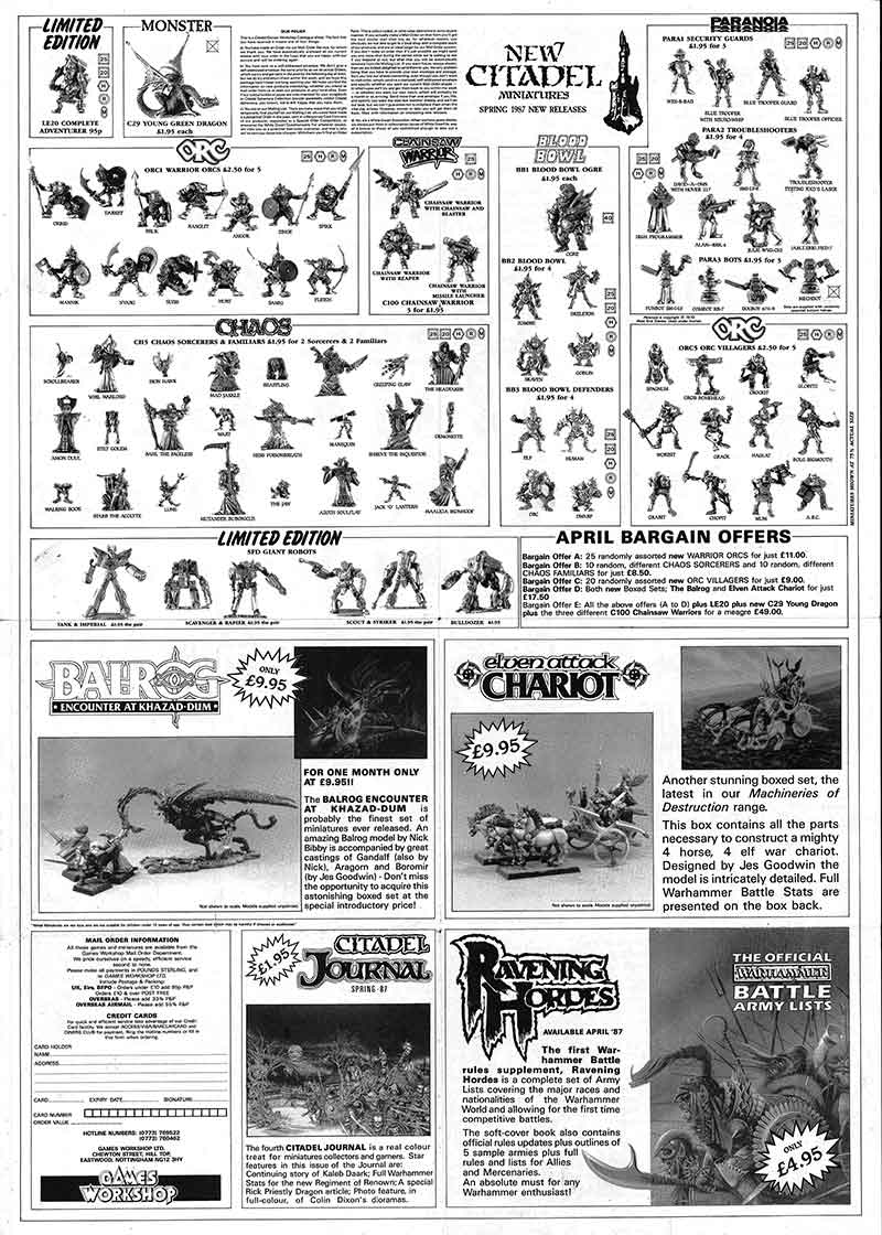 April 1987 Flyer April 1987 Flyer
