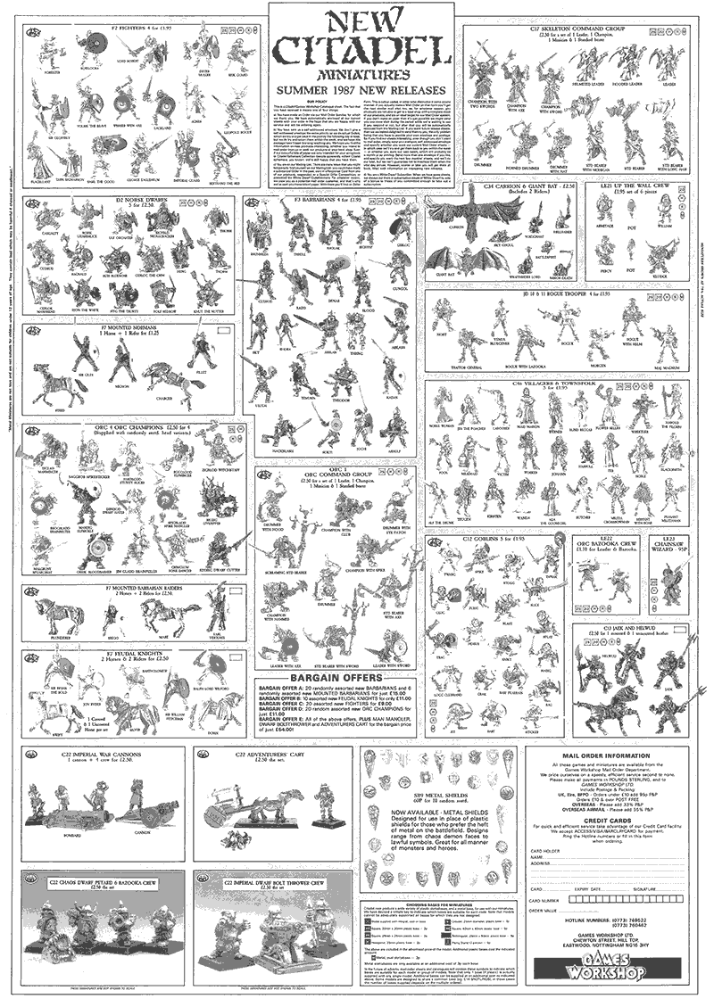 1987 Summer Flyer 1987 Summer Flyer