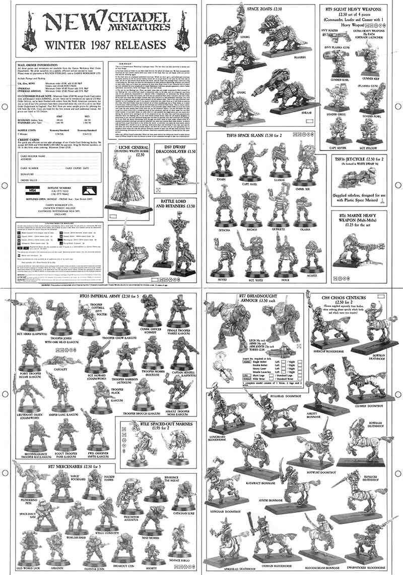 1987 Winter (December) Flyer 1987 Winter (December) Flyer