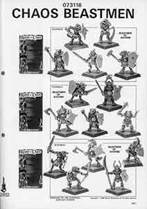 Chaos Beastmen of Khorne