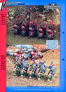 Marasder Dark Elf MM71 Cavalry / MM72 Cold One Riders