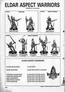 Eldar Aspect Warriors