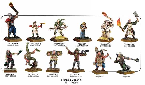 Mordheim Frenzied Mob