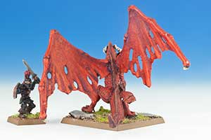  DRAG4 Great Fire Dragon & Knightly Hero