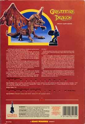  DRAG4 Great Fire Dragon & Knightly Hero