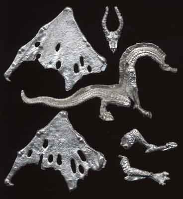  DRAG4 Great Fire Dragon & Knightly Hero