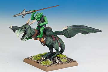 Fantasy Tribe FTO13-2 Orc Riding Giant War Wyvern