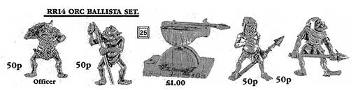 RR14 - Orc Ballista set - Spring 1987 Flyer