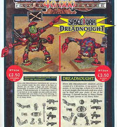 RT204/206 Ork Dreadnought - WD99 (Mar 88)