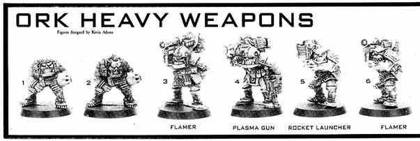 RT207 Ork Heavy Weapons - WD100 (Apr 88)