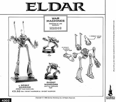 4302 Eldar Spirit and Ghost Warriors - Jun 88 Flyer