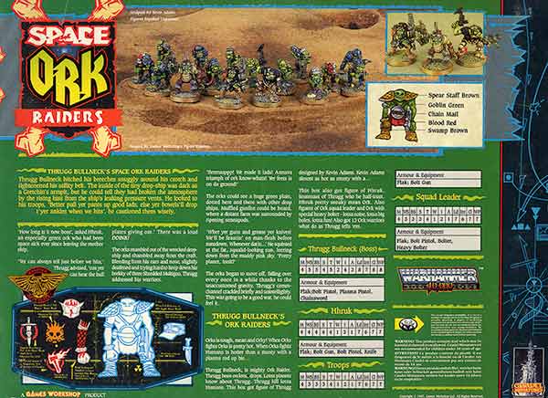 RTB2 Space Ork Raiders Box Back